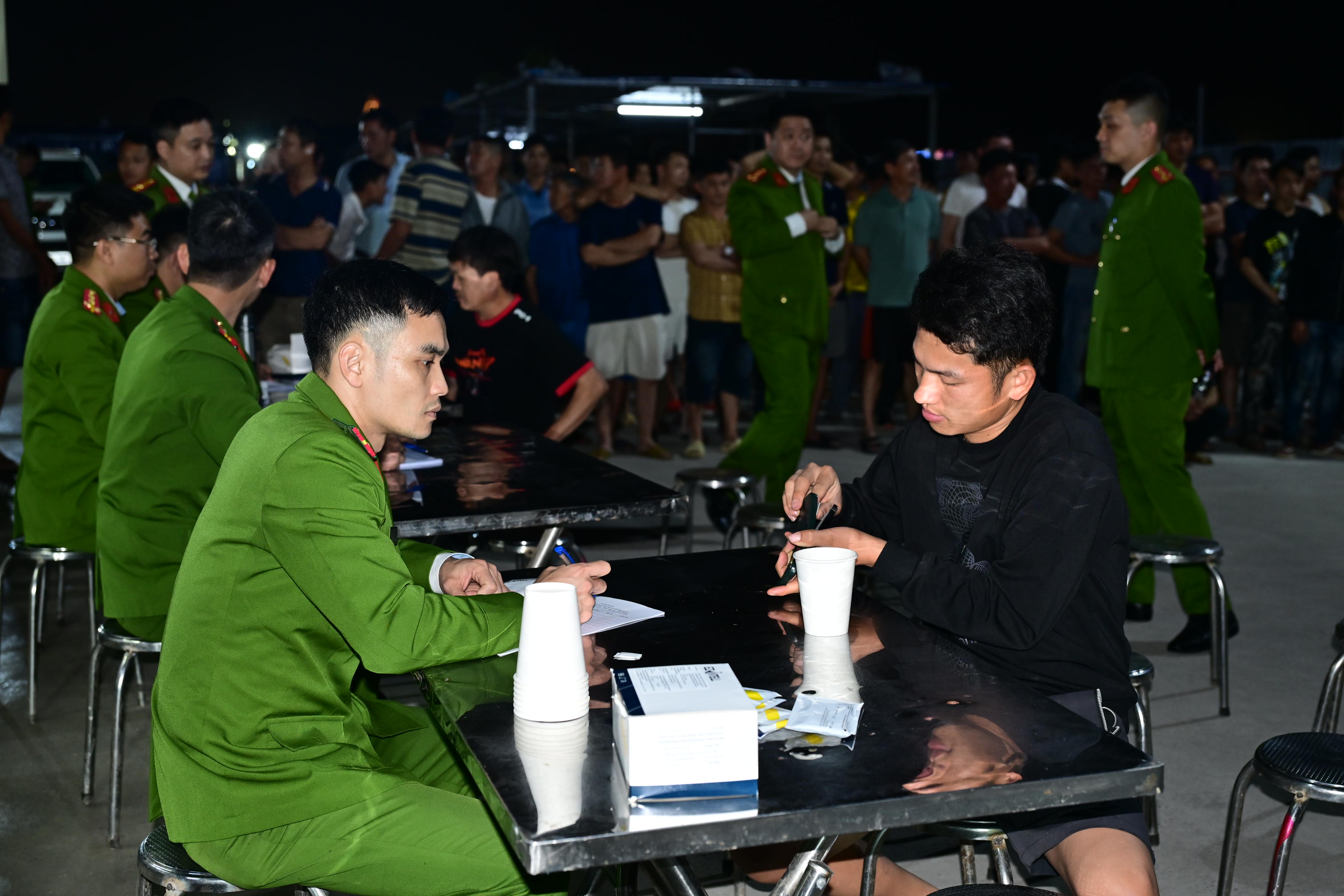 Phát hiện 03 công nhân  dương tính với ma tuý ở đảo Vũ Yên (phường Thuỷ Nguyên)